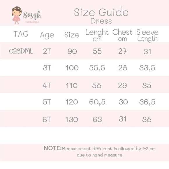 Sophie Dress - Powder Pink - Dress for Girls - Elegant Dress for Girls - Dresses - Picture 2 of 2